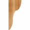Ekena Millwork Carmel Rough Sawn Corbel, Western Red Cedar, 6"W x 6"D x 14"H COR06X06X14CAR00RWR - alternate 2